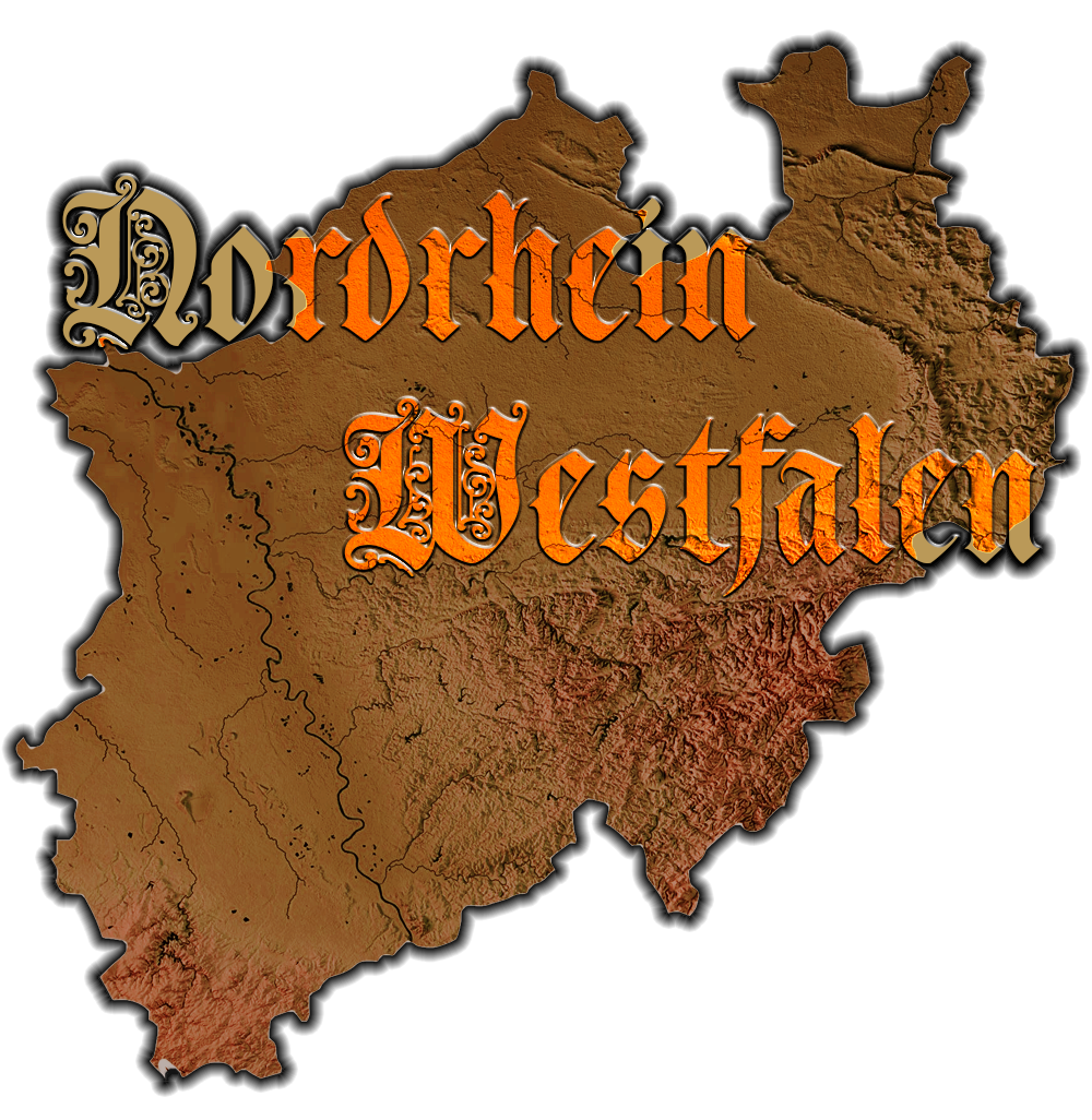 Sagenhaftes Nordrhein-Westfalen Karte