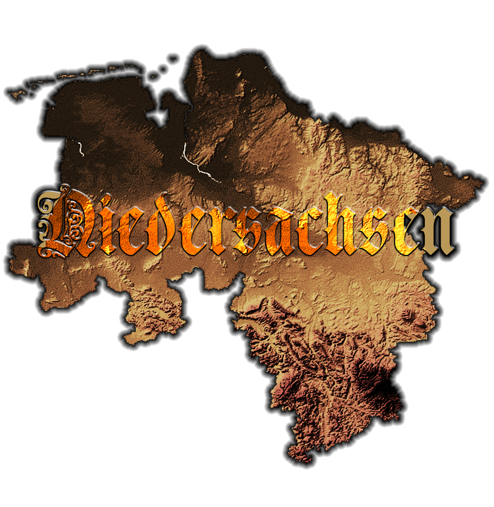 Sagenhaftes Niedersachsen Karte