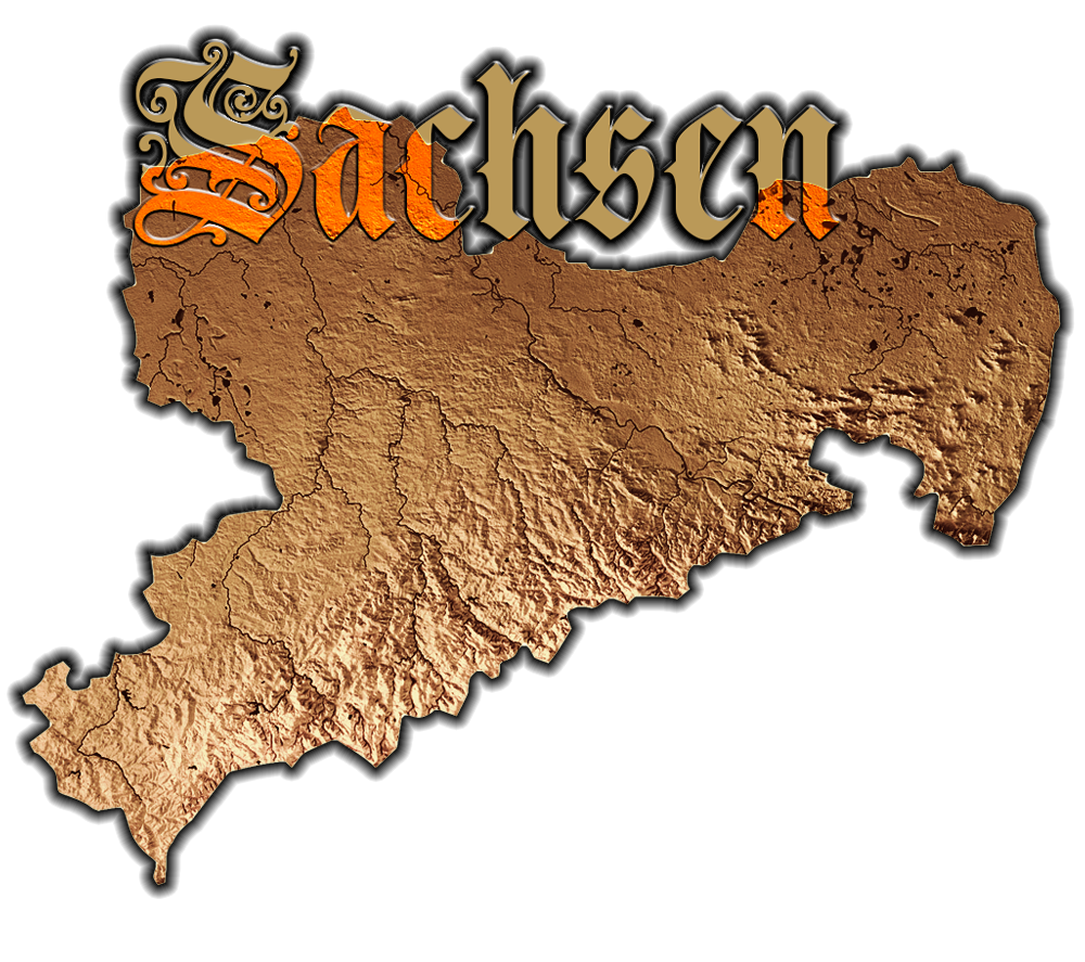 Sagenhaftes Sachsen Karte