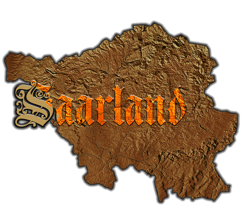 Sagenhaftes Saarland Karte