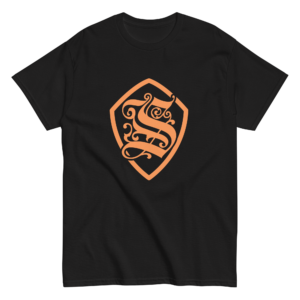 Schwarzes sagenhaftes T-Shirt